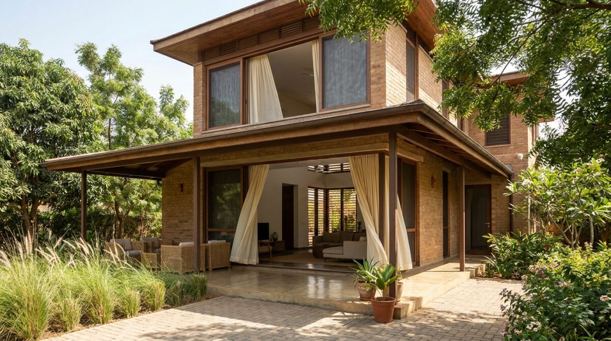 Nigerian home designed for cooling