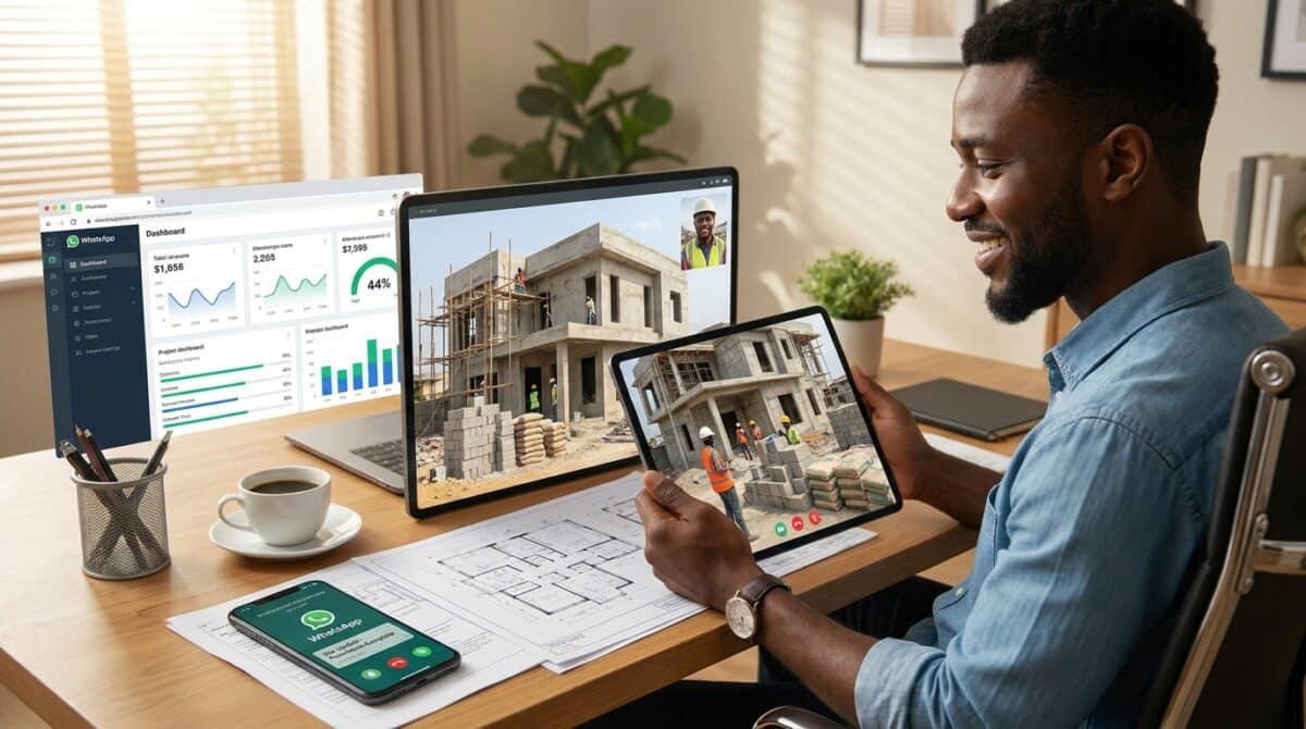 Homeowner monitoring house const…