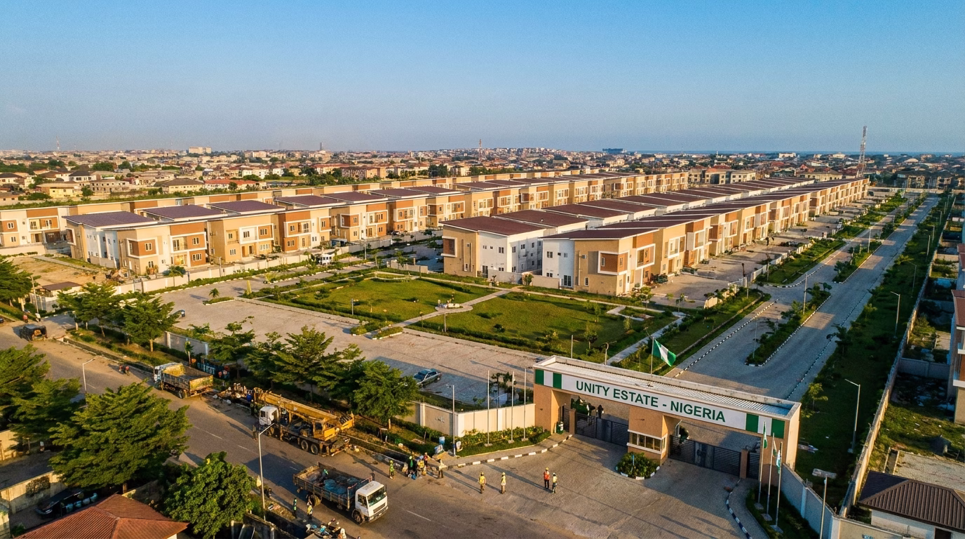 Nigerian residential estate unde…