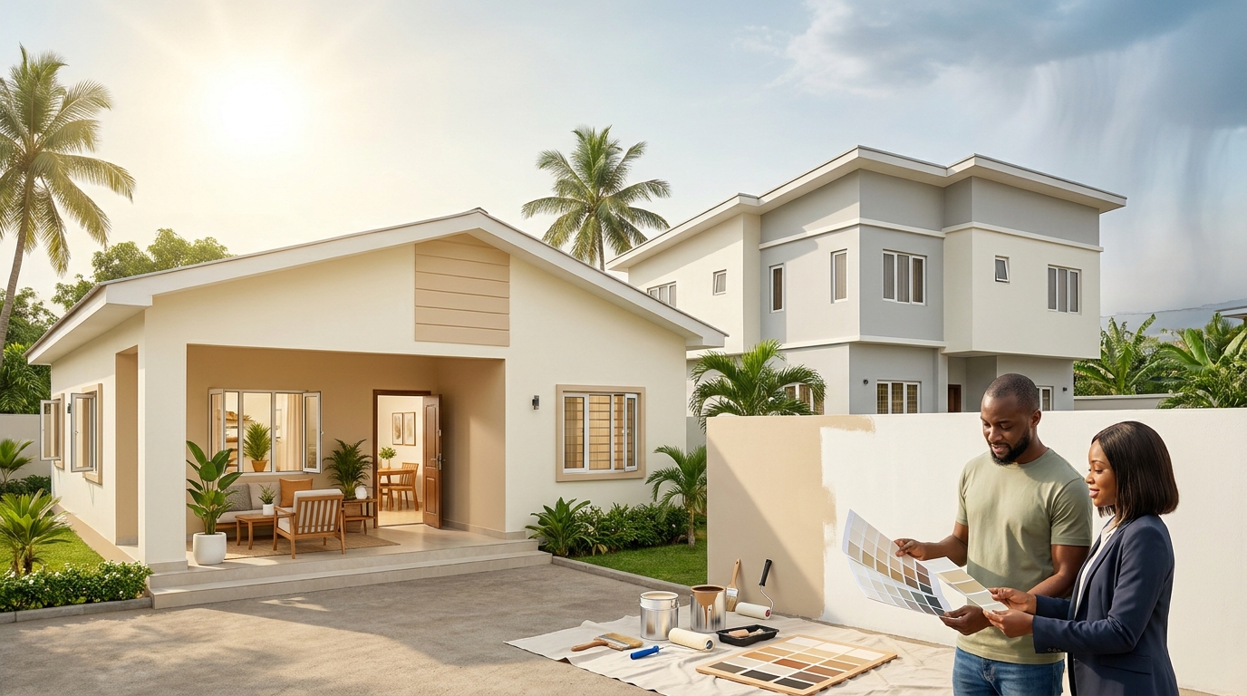 Nigerian homes paint colours com…