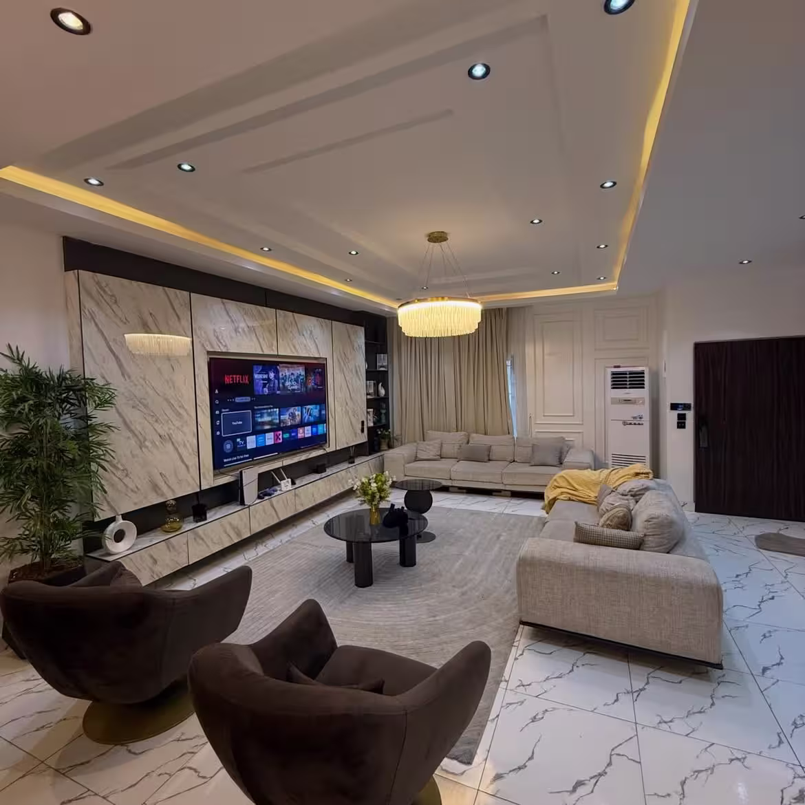 For SaleFurnished 4 Bedroom Terrace Duplex1 Room BqLocation Katampe Extension