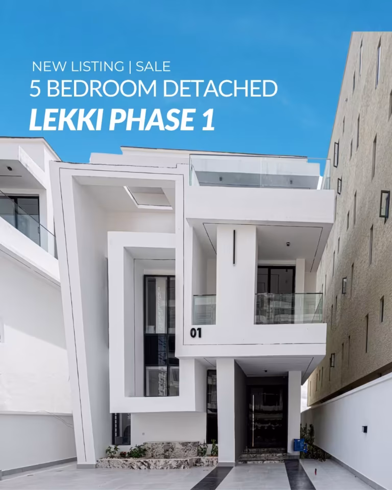 5 Bedroom Duplex in Chevron Lekki Lagos for Sale