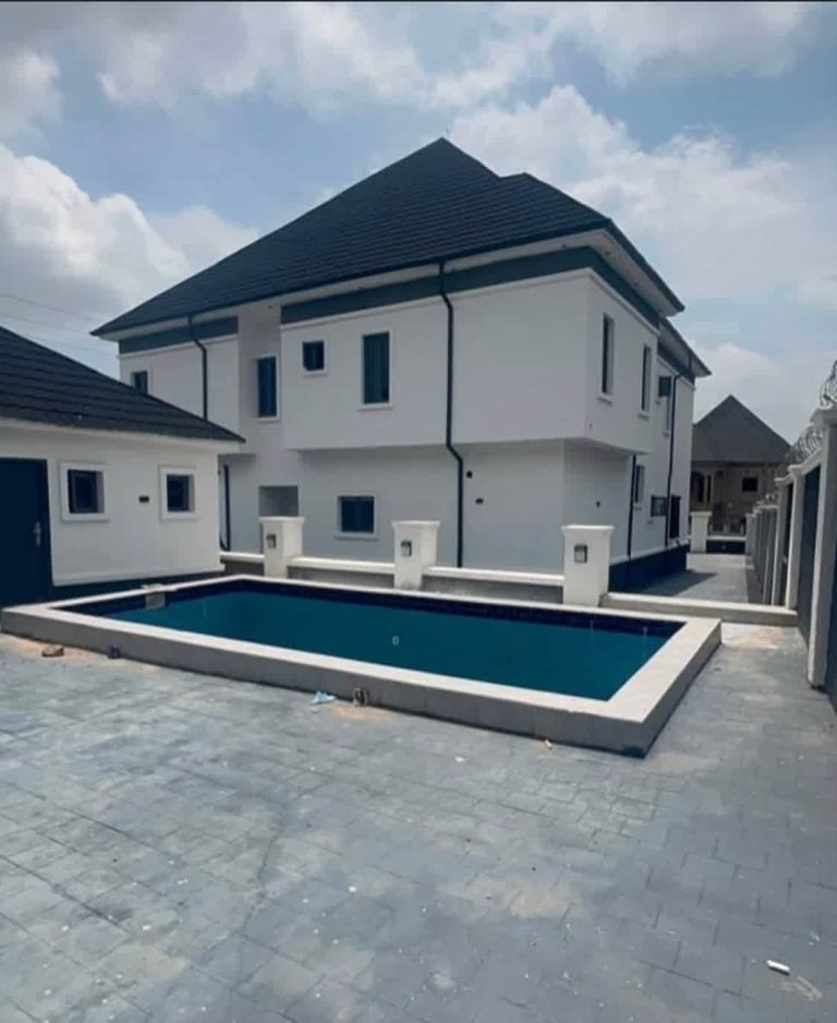 4 Bedroom Fully Detached Duplex in Idado Lekki Lagos for Sale