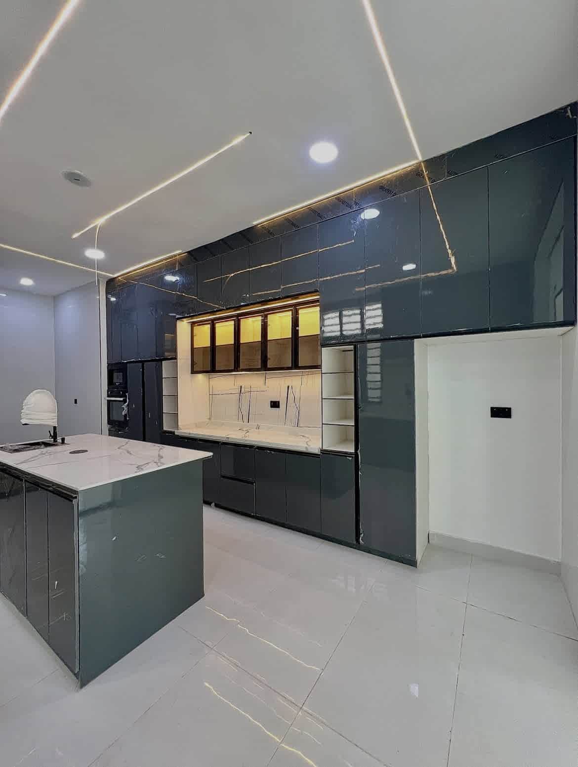 ultra luxury 5 bedroom fully detached home with cinema & pool in chevron, lekki