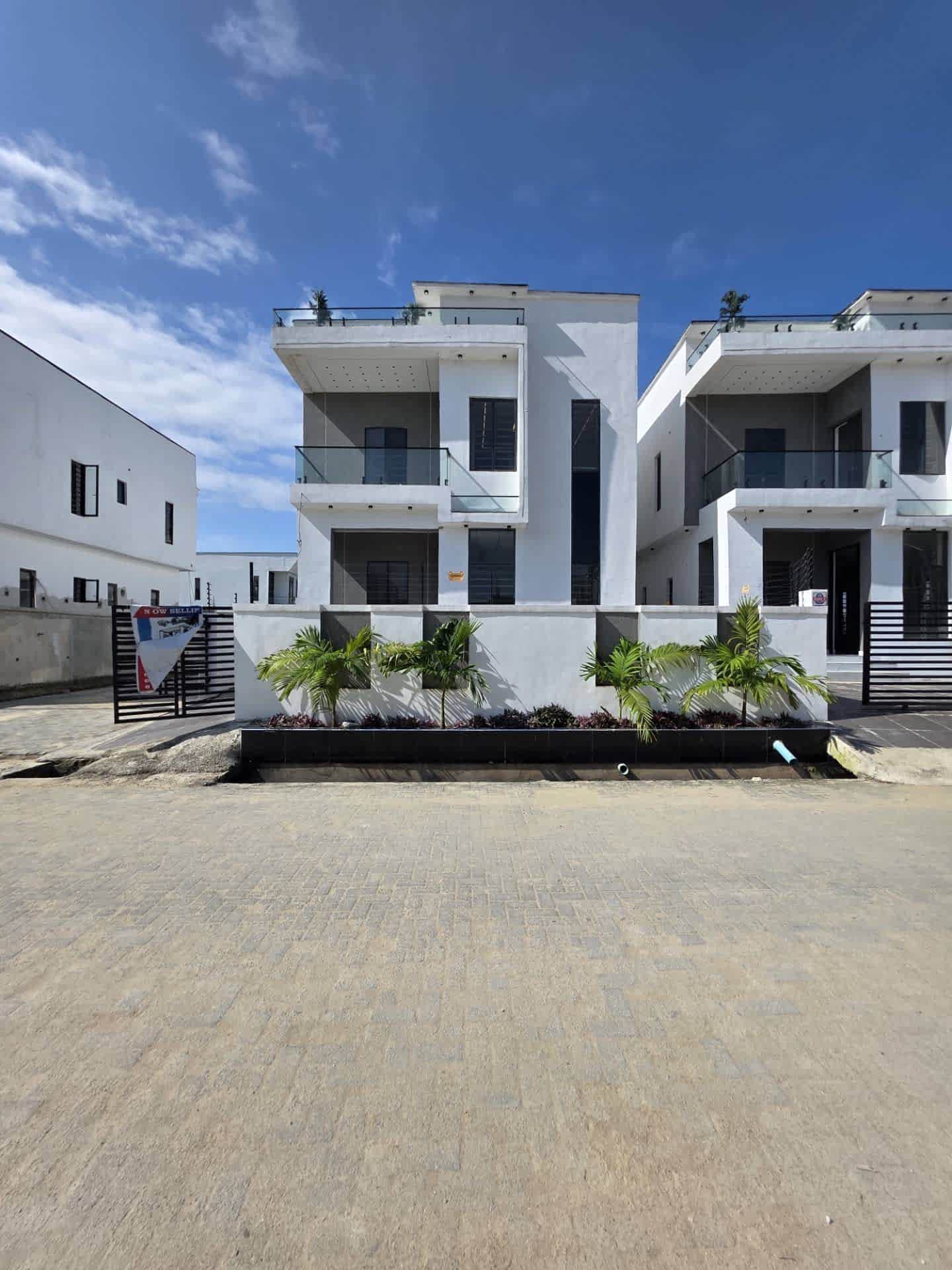 executive 4 bedroom fully detached duplex with bq in ajah, lekki, lagos