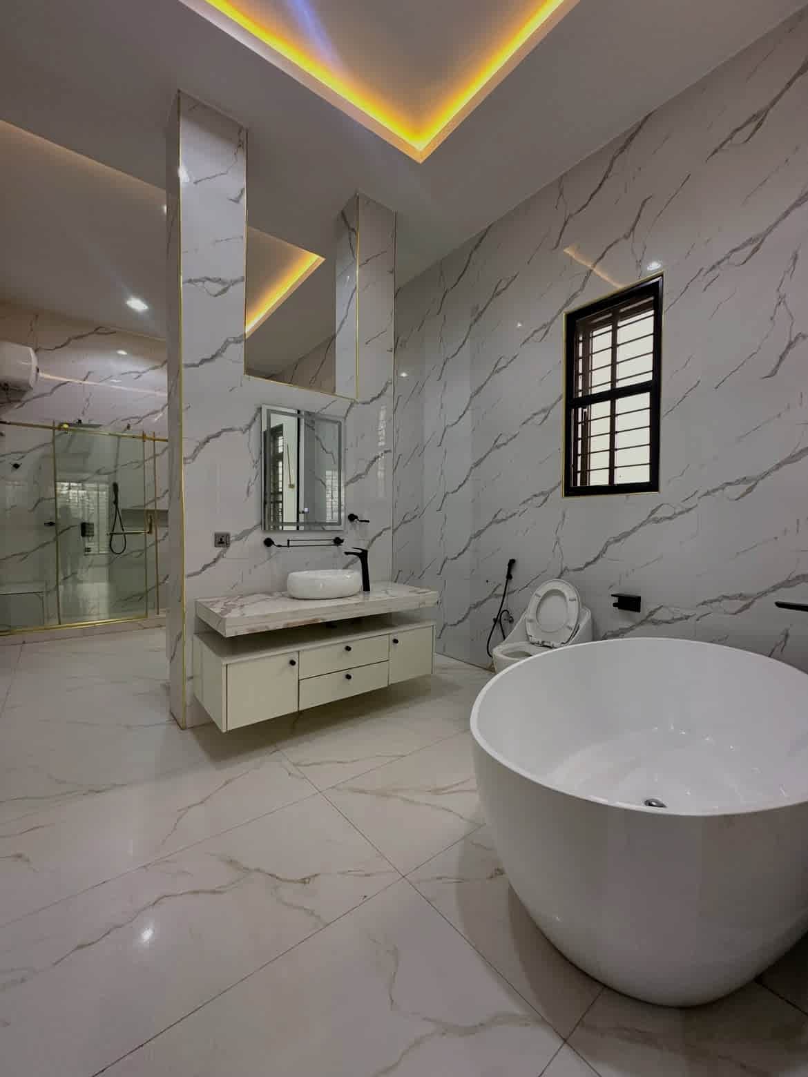 ultra luxury 9 bedroom fully detached mansion in guzape, abuja