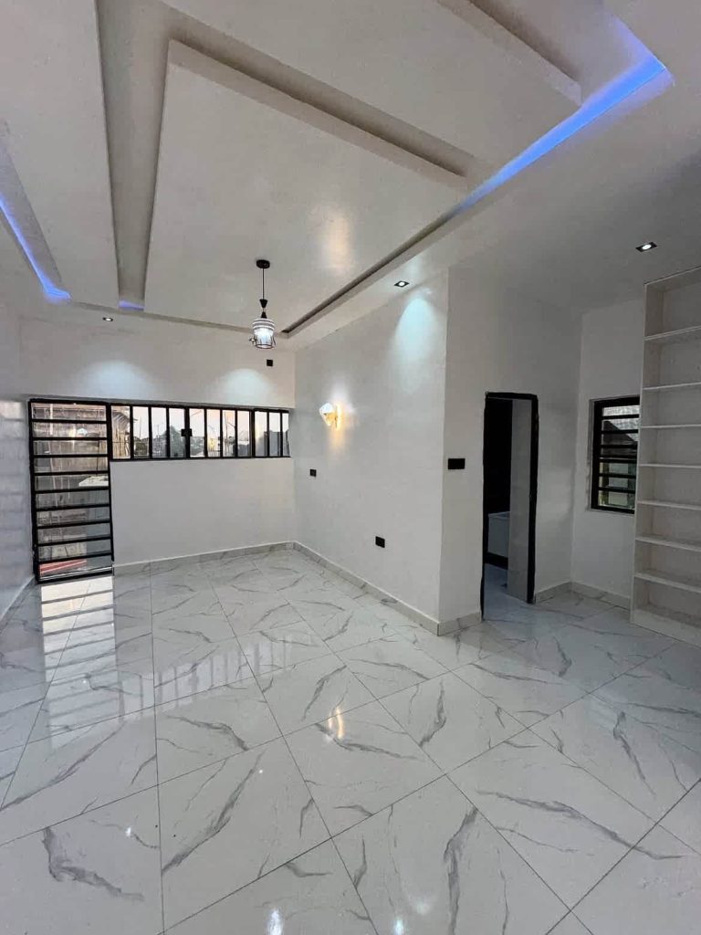 smart 4 bedroom duplex with home cinema & rooftop terrace in agip, port harcourt